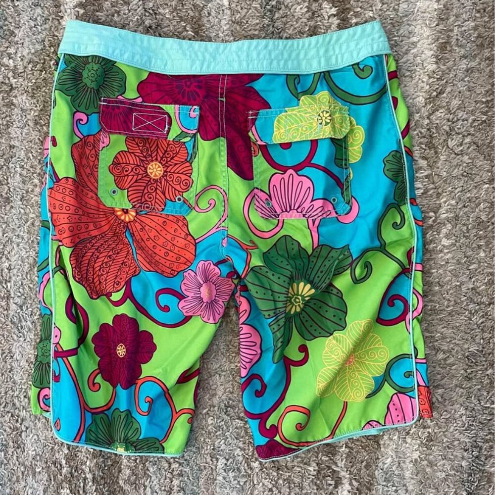 Gap Kids Girl Sz 16 Plus Sized Board Swimming Cruise Vacation Shorts - Picture 2 of 3